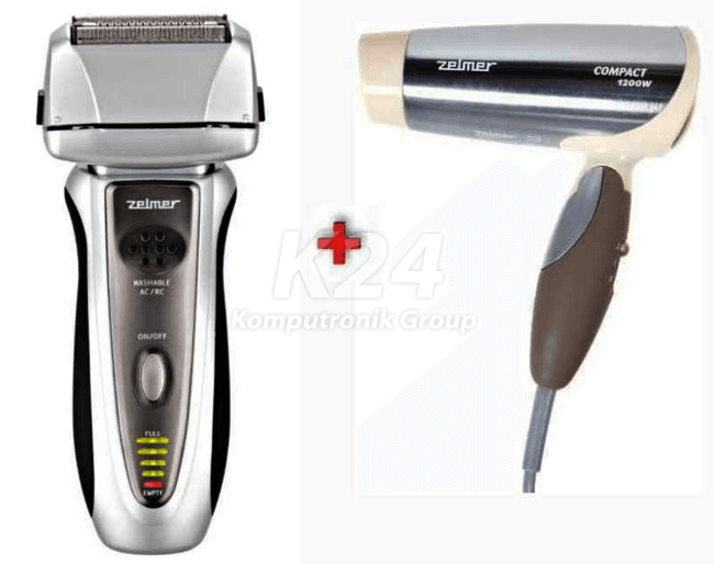 Holící strojek + fén Zelmer