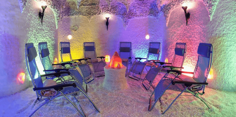 Relaxace prosycená tunami blahodárných solí