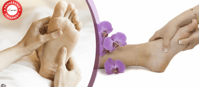 Reflexní terapie plosek nohou - 60 minut relaxace