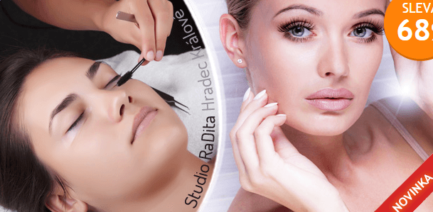 Prodloužení a zahuštění řas EMPORIO Lashes