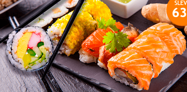 Lahodná asijská pochoutka SUSHI
