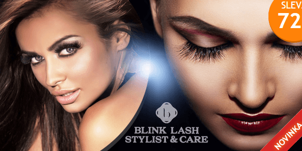 Prodloužení či doplnění řas Blink Lashes