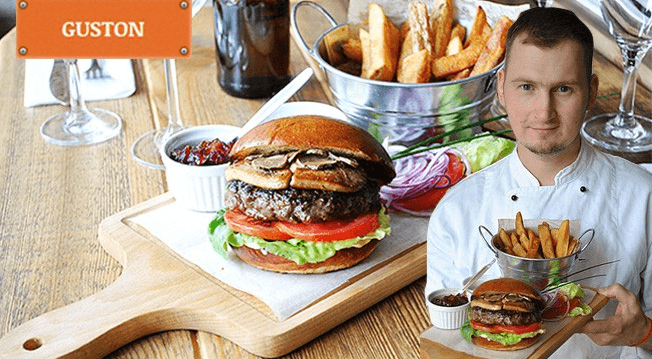 Burger menu pro dva