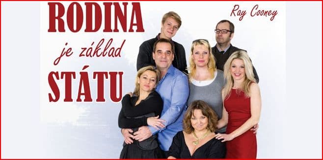 Lístek na komedii Rodina je základ státu