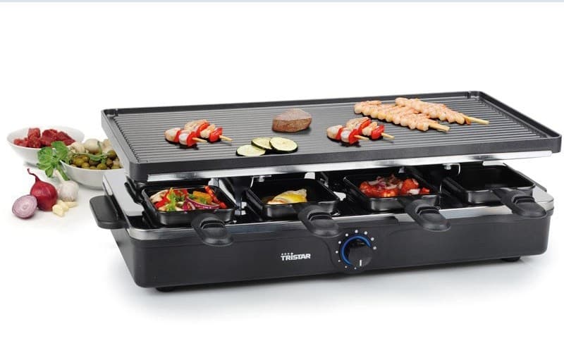 Stolní gril a raclette Tristar 47x23 cm