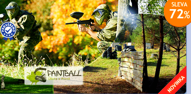 Paintball - válka barev! 