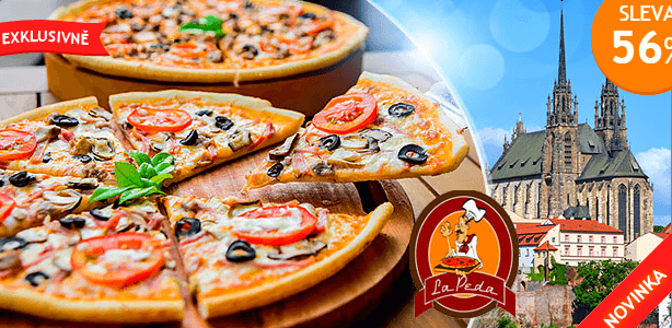 2x lahodně křupavá pizza dle vlastního výběru