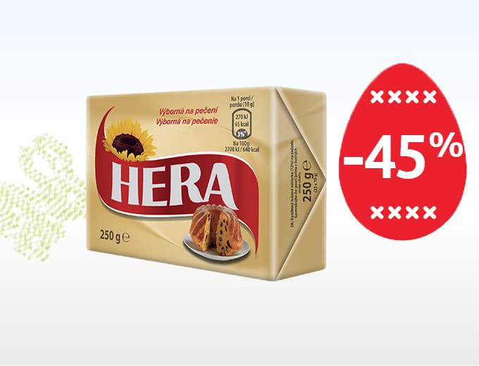 Hera 250 g v Tesco