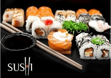 SUSHI SET KIRO s sebou