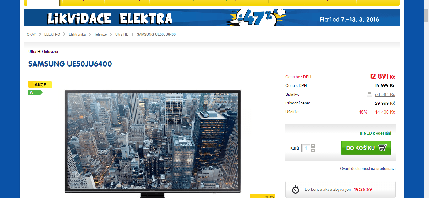 Ultra HD, LED TV, Smart, 126 cm, Samsung
