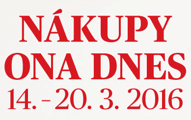 Nákupy Ona Dnes jaro 2016 - vše