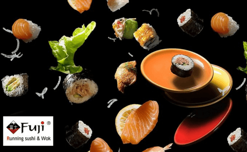 Sleva až 28 % na running sushi