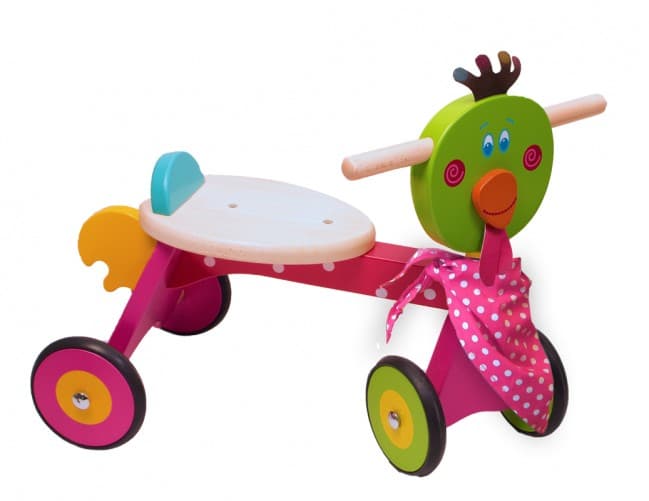 Dřevěné odrážedlo Dushi Chick