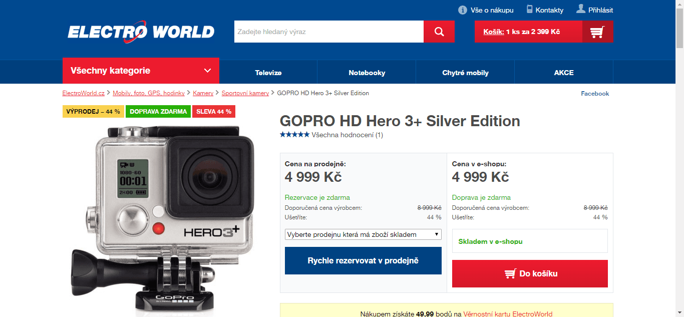GoPro HERO3 Silver Edition