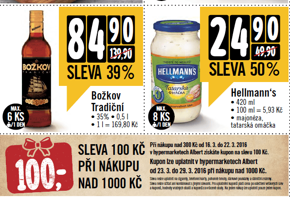Sleva 100 Kč na další nákup