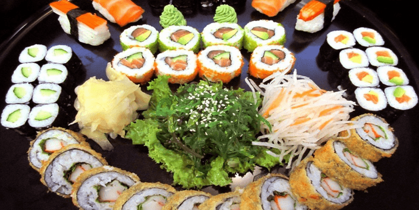 Vydatná sushi hostina