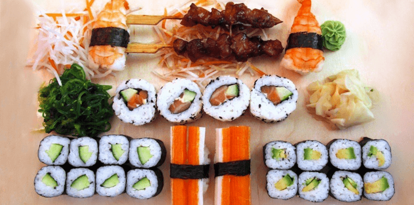 Malé či velké sushi menu
