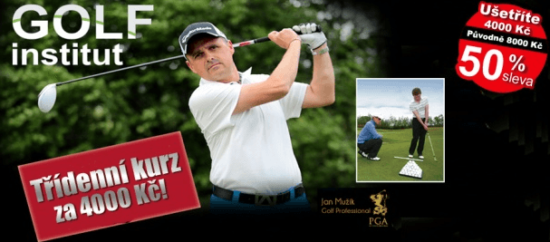 3 denní kurz Golfu včetně zkoušek