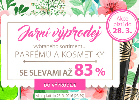 Super výprodej kosmetiky a parfémů