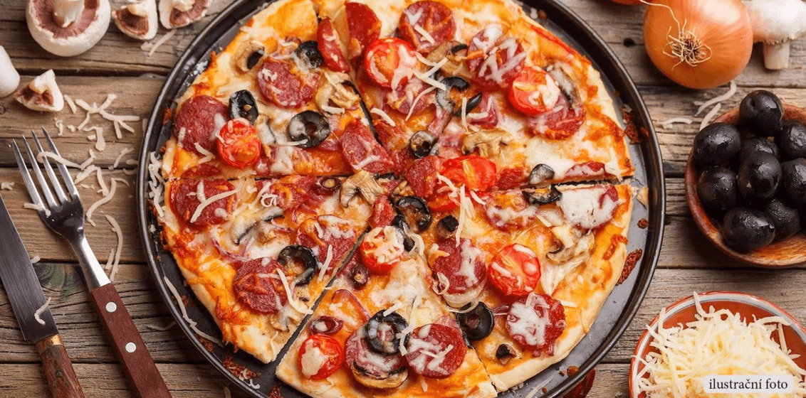 Dvě křupavé pizzy