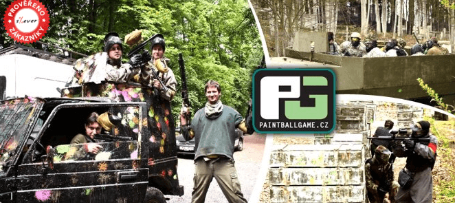 Paintball v bývalé vojenské základně v Benešově 