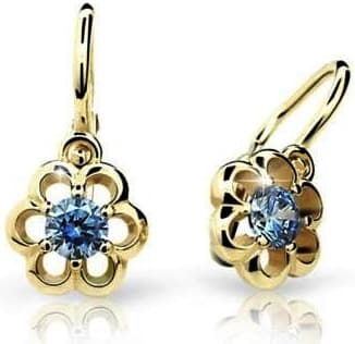 Zlaté dětské náušnice Cutie Jewellery