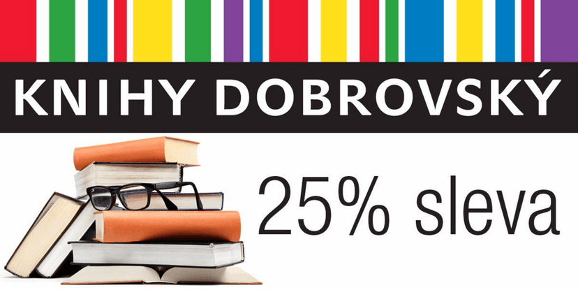 25% sleva na nákup v knihkupectví Knihy Dobrovský