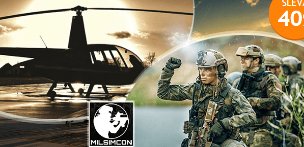 Vstup na MILSIMCON - "CON" pro military fanoušky