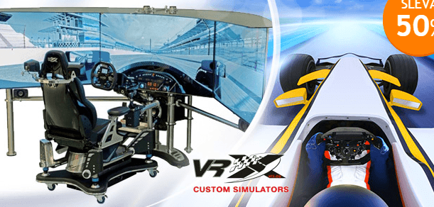 Realistický automobilový simulátor VRX Imotion 