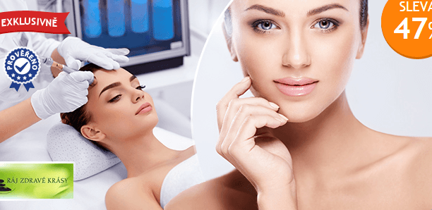Diamantová dermabraze a kyslíková mezoterapie