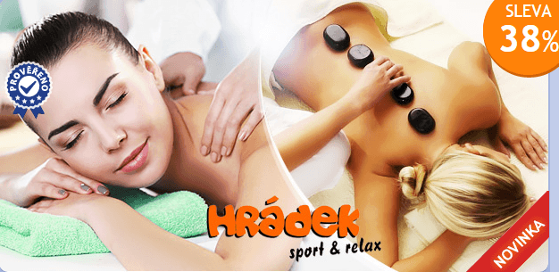 50 min. masáž ve sportovním centru Hrádek!