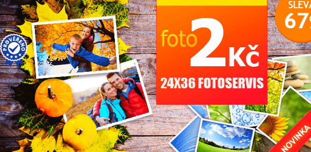 Vyvolání 100 nebo 200 ks fotografií