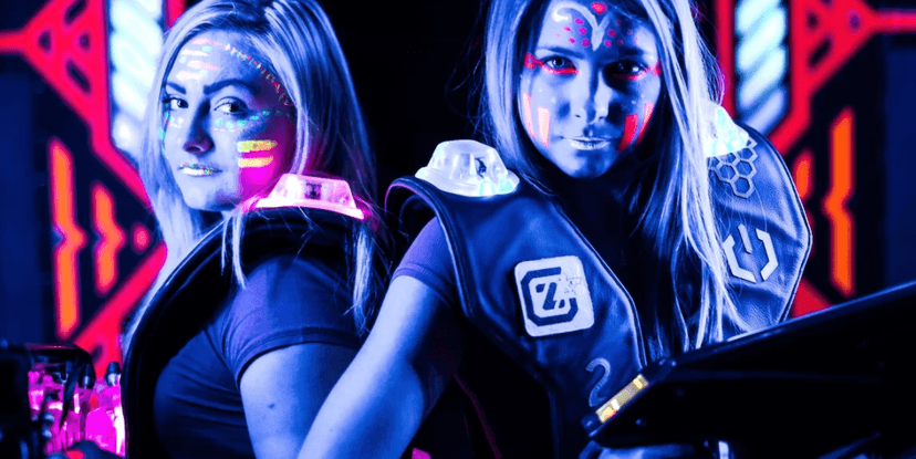 Laser game pro 8 hráčů na 15 min.