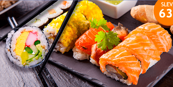 Lahodná asijská pochoutka SUSHI 