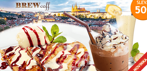 Frappé či milkshake + možnost poháru