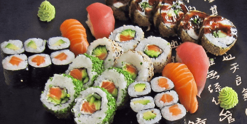 Vydatná sushi hostina
