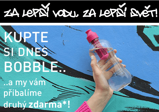 Bobble láhve 1+1 zdarma