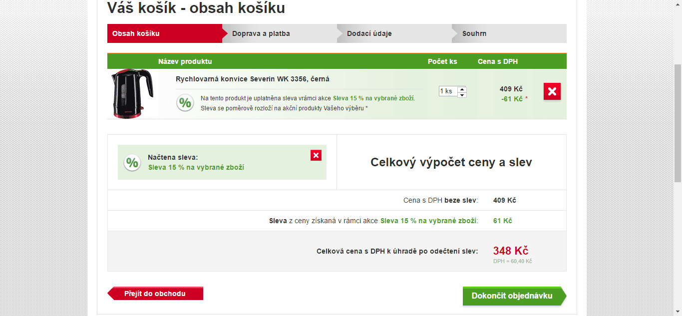 Rychlovarná konvice Severin WK 3356