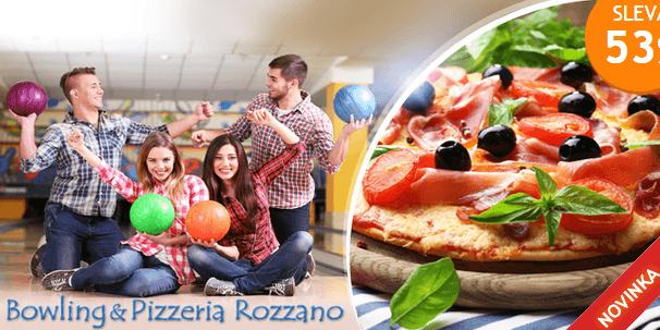 Bowling či laserová střelnice a pizza