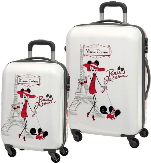 Sada 2 kufrů ABS, Minnie Paříž