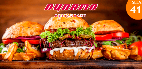 400g obří hovězí burger se slaninou