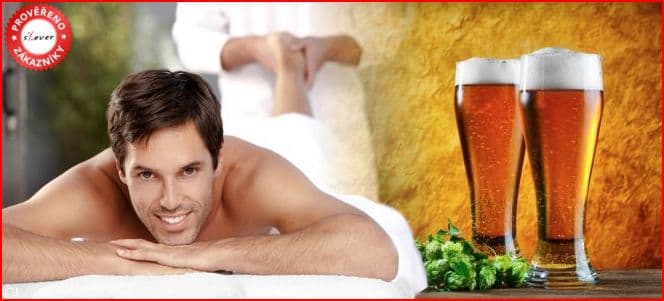 30 minutová relaxace - pivní masáž