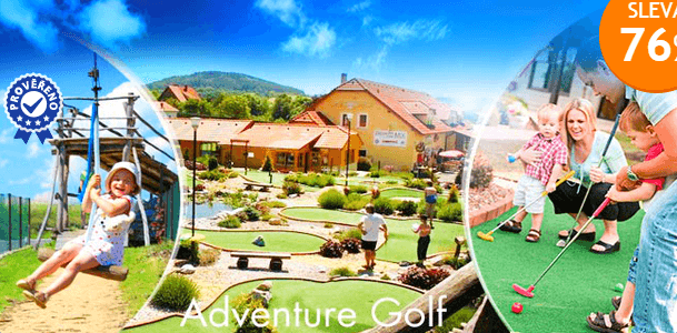 Minigolf - Celodenní vstup 