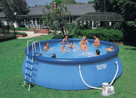 Bazén Intex 4,57 x 1,22 m - kompletset s filtrací