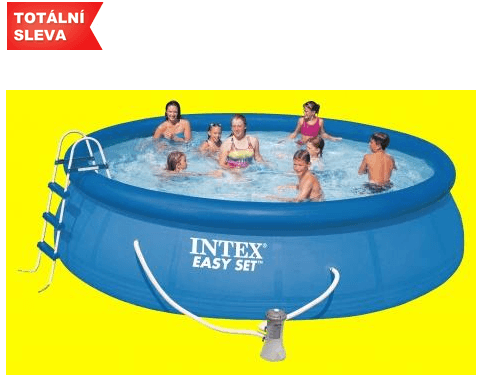Bazén Intex 4,57 x 1,22 m - kompletset s filtrací