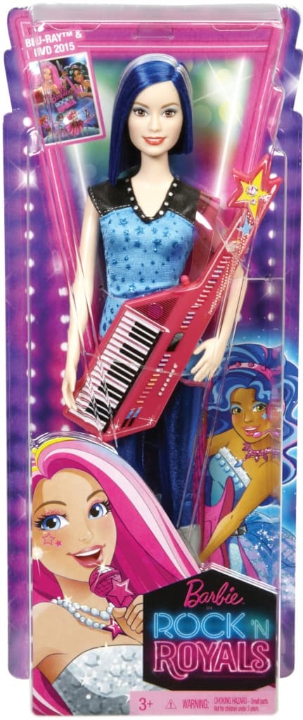 Barbie Rock N´ Royals Rockerka, 27cm