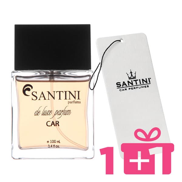 1+1 zdarma vůně do auta Santini