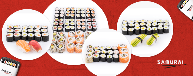 Sushi menu