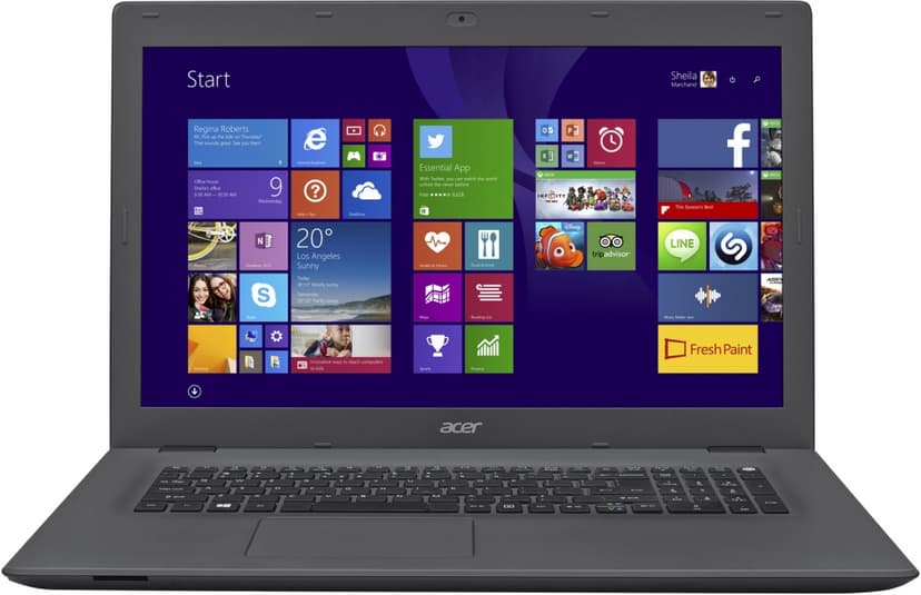Acer, 2GHz, 8GB RAM, 2GB NVIDIA, 17,3"