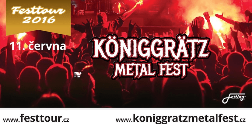 Vstup na metalový festival Königgrätz Metal Fest